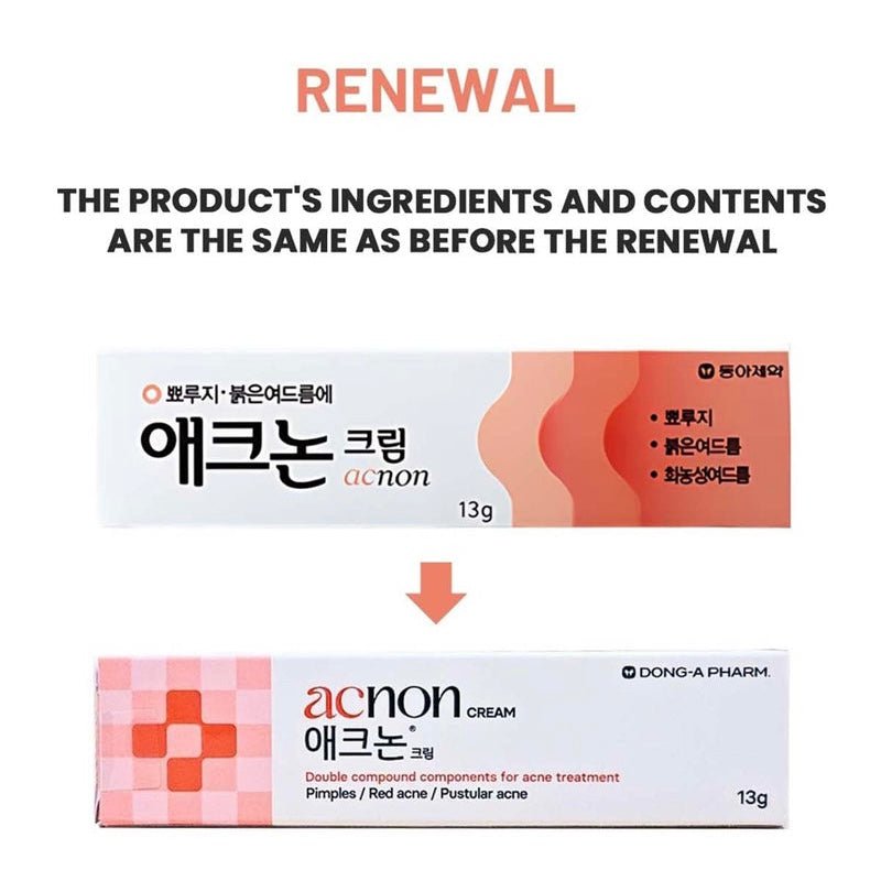 Dong - A PHARM Acnon Cream 13g كريم دونج - أ فارم أكنون - Princess Cosmetics Qatar