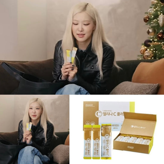 Doongkook Pharmaceutical Elena C Vitamin C + Vitamin D Supplement (3g x 120 sticks) مكمل غذائي إيلينا سي من دونجكوك فارماسوتيكال، فيتامين سي + فيتامين د - Princess Cosmetics Qatar