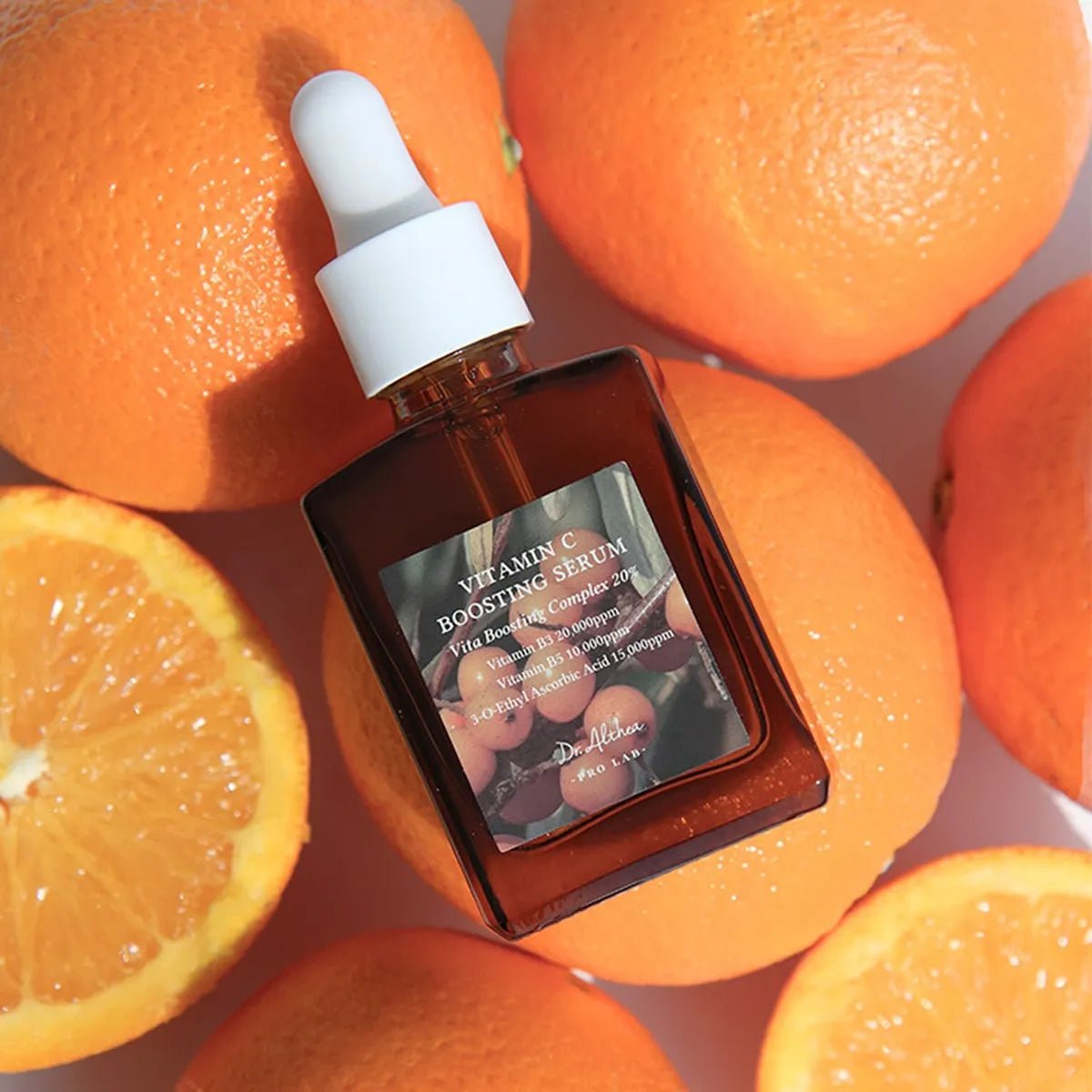 Dr. Althea 20% Vitamin C Boosting Serum 30ml. سيروم فيتامين سي المعزز للبشرة من دكتور ألثيا 30 مل - Princess Cosmetics Qatar