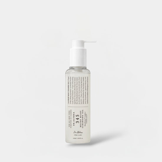 Dr. Althea 345 Relief Milky Cleansing Oil 145ml دكتور ألثيا 345 زيت تنظيف حليبي مهدئ للبشرة - Princess Cosmetics Qatar
