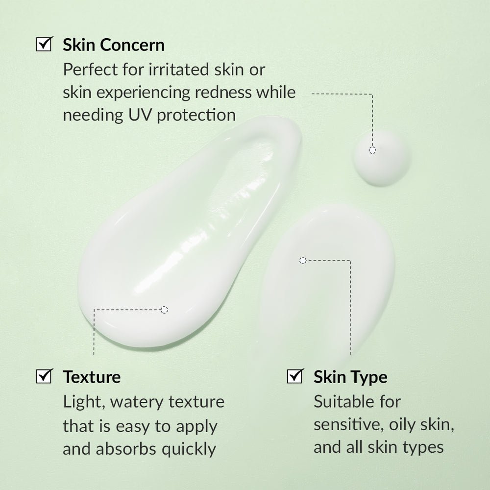 Dr. Althea Green Tea Fresh Sunscreen 45ml واقي الشمس المنعش بالشاي الأخضر من دكتور ألثيا - Princess Cosmetics Qatar