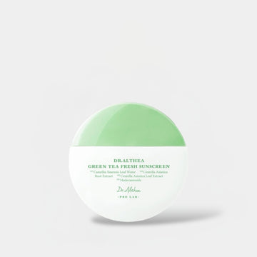 Dr. Althea Green Tea Fresh Sunscreen 45ml واقي الشمس المنعش بالشاي الأخضر من دكتور ألثيا - Princess Cosmetics Qatar