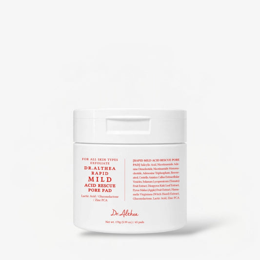 Dr. Althea Rapid Mild Rescue Pore Pad (65 Pads) ضمادات دكتور ألثيا السريعة لعلاج المسام - Princess Cosmetics Qatar