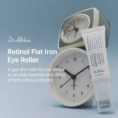 Dr. Althea Retinol Flat Iron Eye Roller 25ml أداة تدليك العينين بالريتينول من دكتور ألثيا - Princess Cosmetics Qatar
