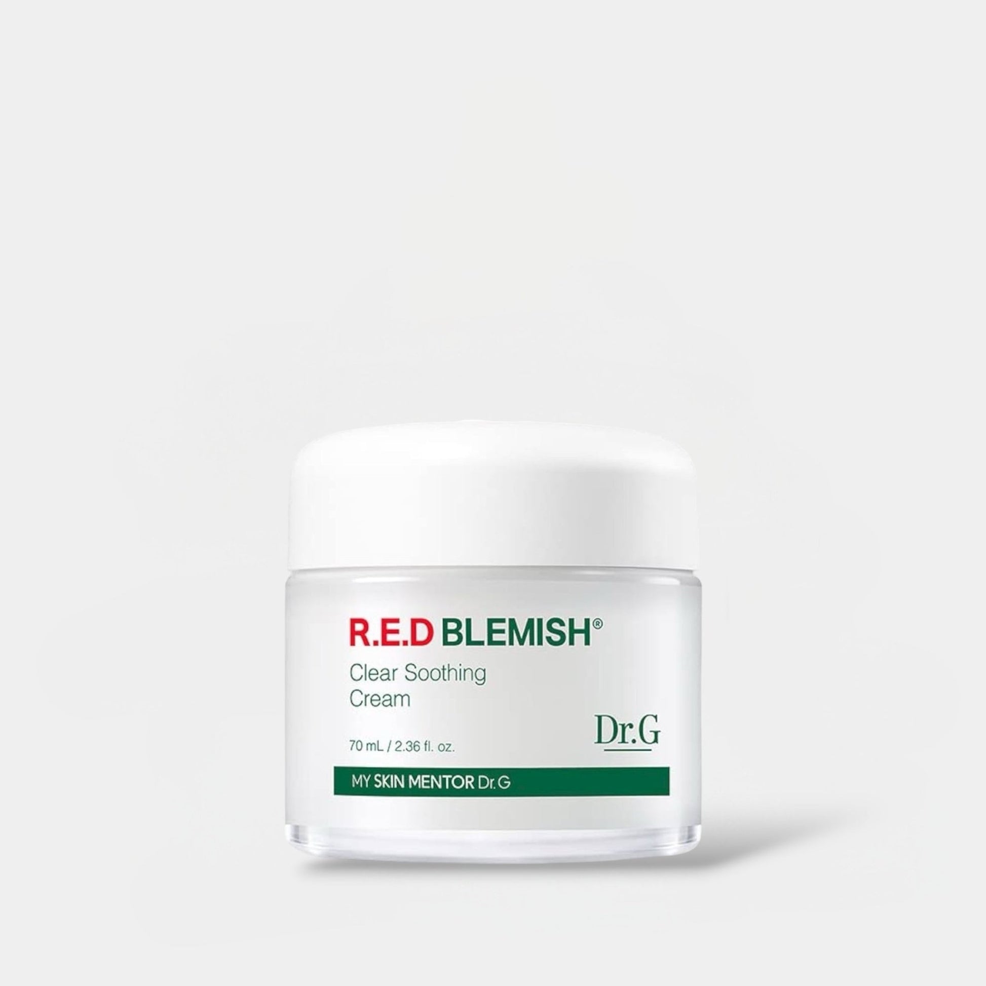 Dr. G Red Blemish Clear Soothing Cream 70ml كريم دكتور جي ريد بليميش كلير المهدئ للبشرة - Princess Cosmetics Qatar