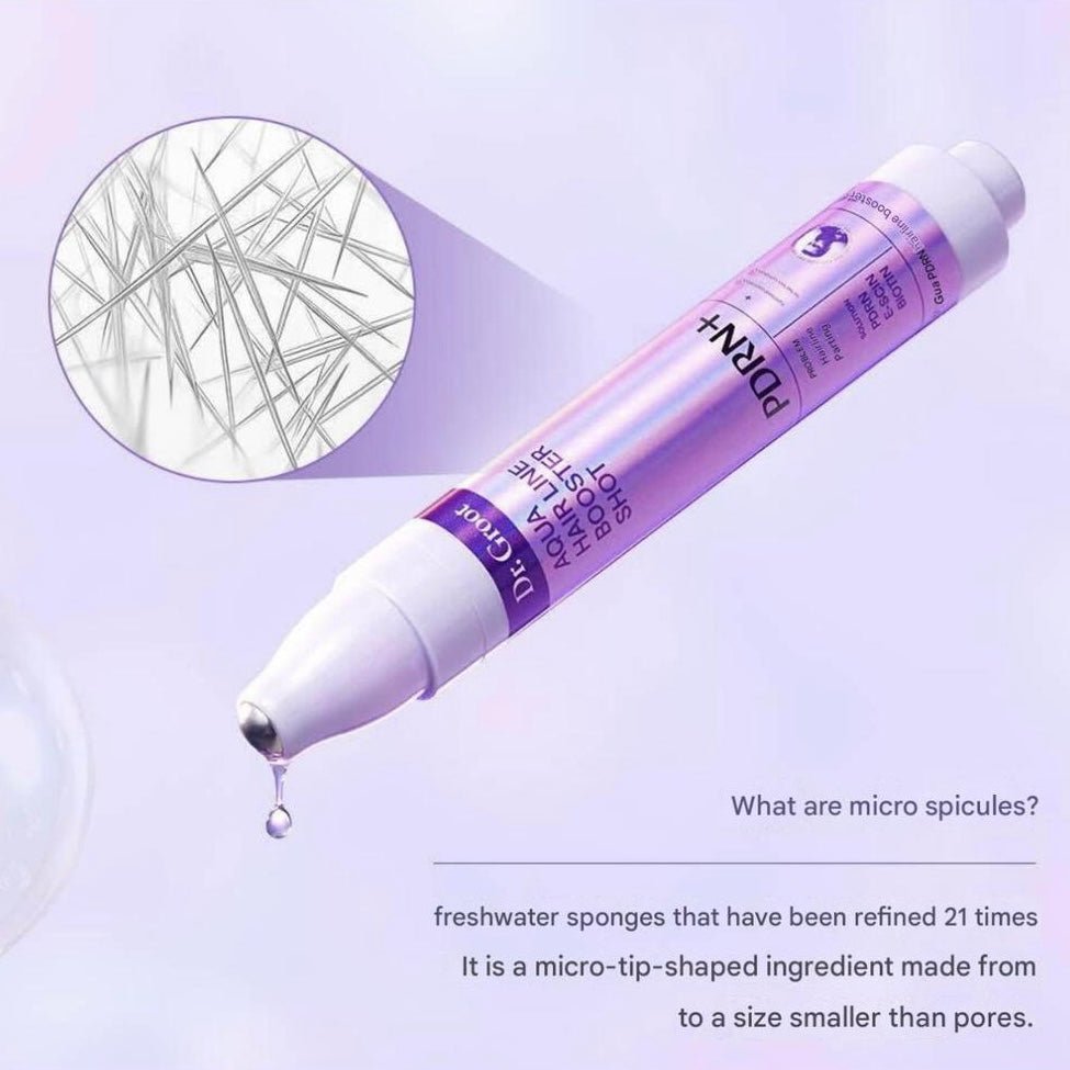 Dr. Groot Aqua PDRN Hairline Booster Shot Ampoule 15ml أمبولات دكتور جروت أكوا بي دي آر إن لتعزيز خط الشعر - Princess Cosmetics Qatar