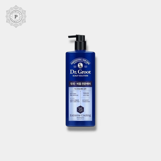 Dr. Groot Scalp Solution Extreme Cooling Shampoo 700ml شامبو دكتور جروت لفروة الرأس فائق التبريد - Princess Cosmetics Qatar