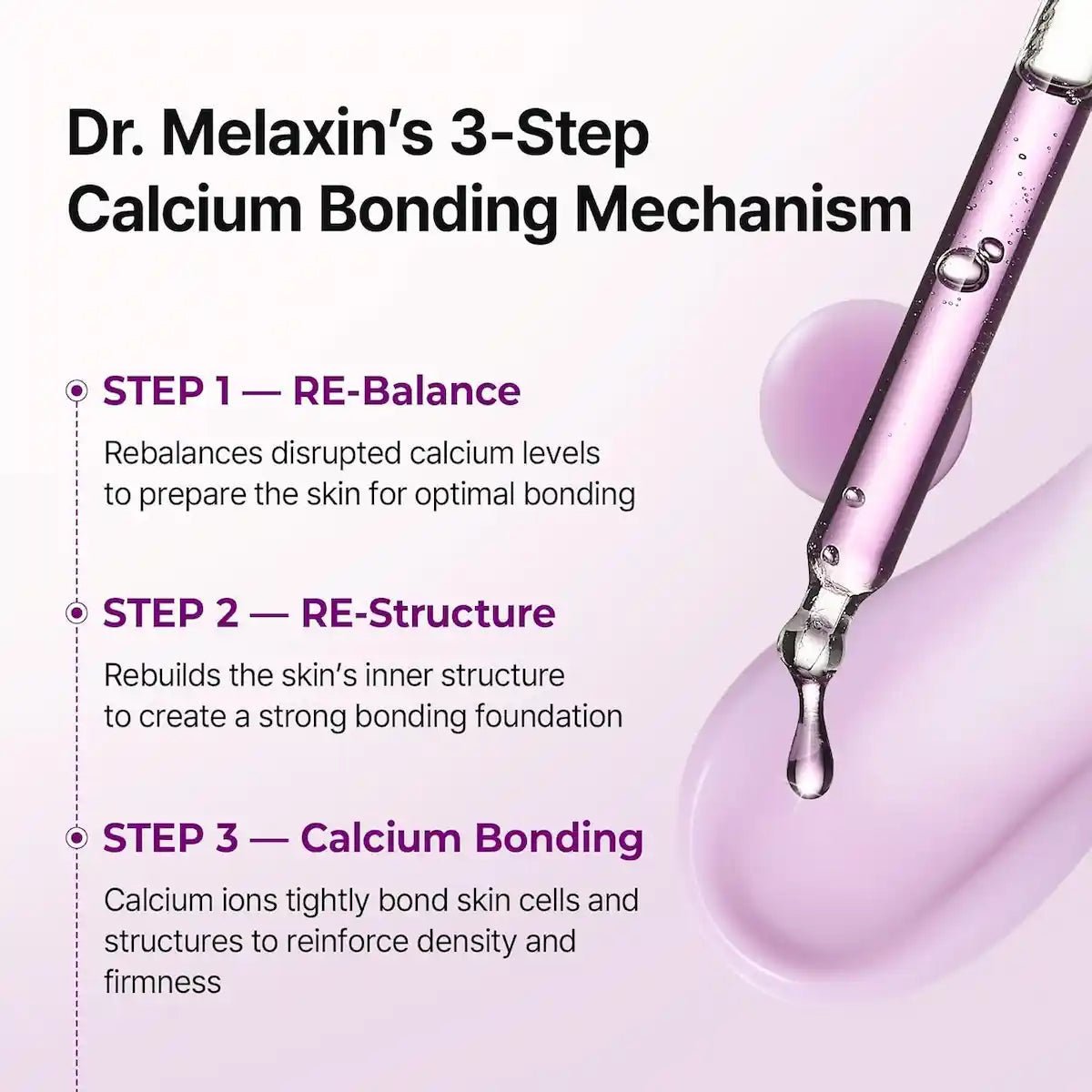 Dr. Melaxin Calcium Bonding Serum 80ml سيروم دكتور ميلاكسين لربط الكالسيوم - Princess Cosmetics Qatar