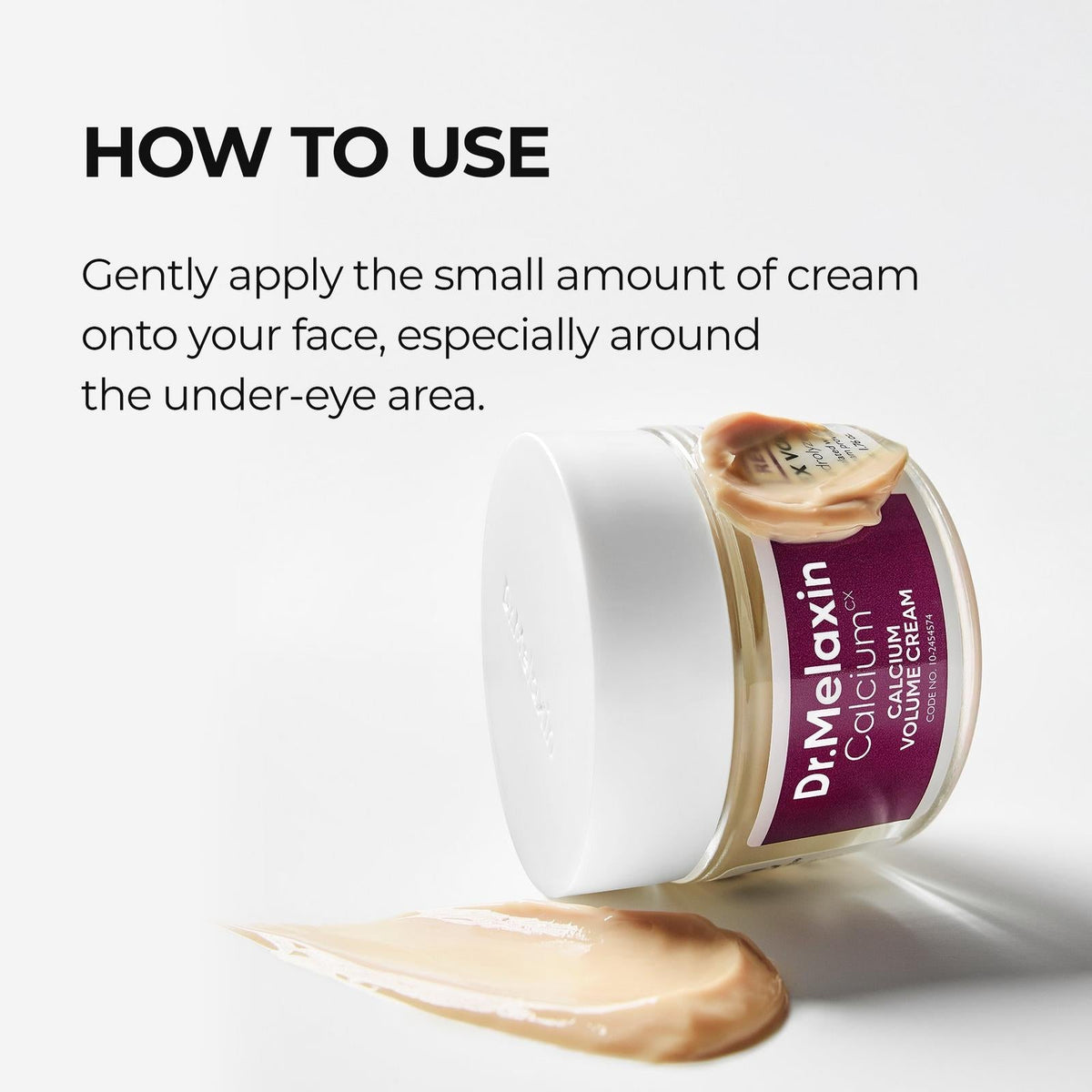 Dr. Melaxin Calcium Volume Cream 50g دكتور ميلاكسين كريم الكالسيوم لزيادة حجم البشرة - Princess Cosmetics Qatar