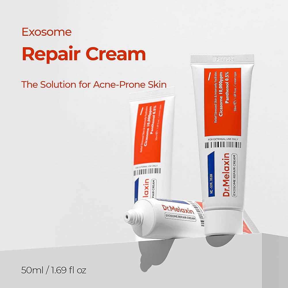 Dr. Melaxin Exosome Repair Cream 50ml كريم دكتور ميلاكسين لإصلاح الإكسوسوم - Princess Cosmetics Qatar
