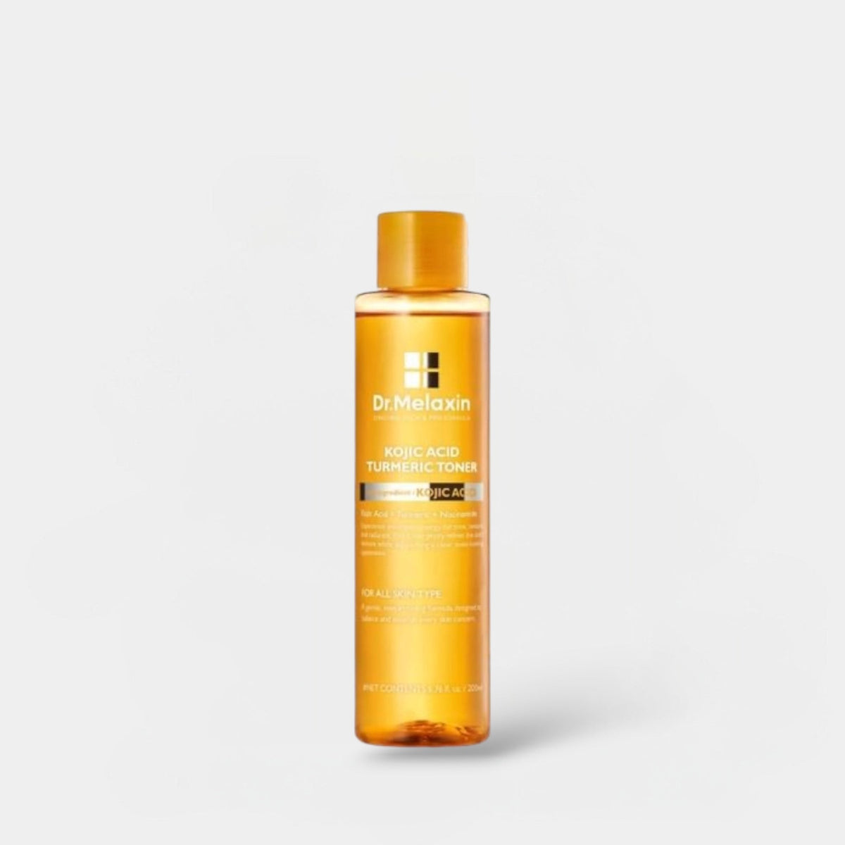 Dr. Melaxin Kojic Acid Turmeric Toner 200ml د. ميلاكسين تونر حمض الكوجيك والكركم - Princess Cosmetics Qatar