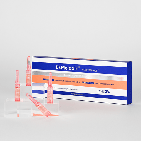 Dr. Melaxin Necksphalt ECM Neck Barrier Ampoule (1.5ml x 10ea) أمبولة دكتور ميلاكسين نيكسفالت ECM حاجز الرقبة - Princess Cosmetics Qatar