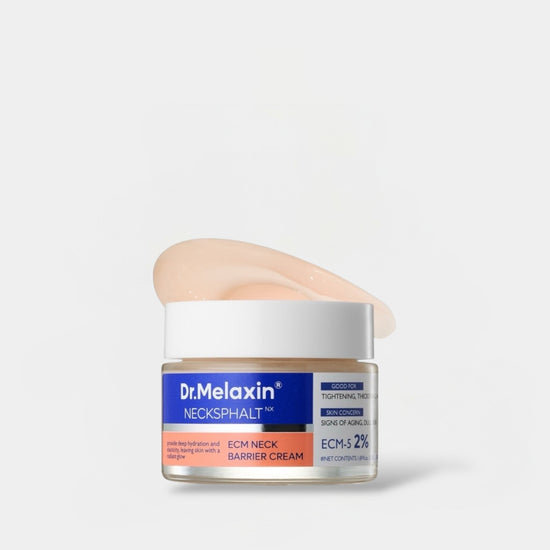 Dr. Melaxin Necksphalt ECM Neck Barrier Cream 50ml كريم دكتور ميلاكسين نيكسفالت ECM لحاجز الرقبة - Princess Cosmetics Qatar
