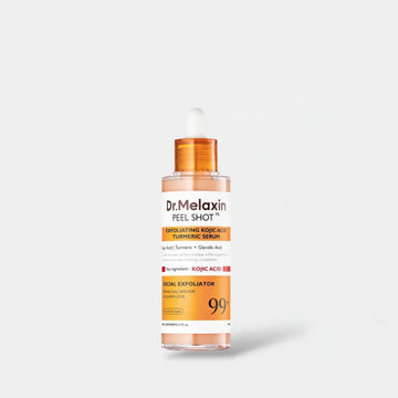 Dr. Melaxin Peel Shot Exfoliating Kojic Acid Turmeric Serum 80ml سيروم دكتور ميلاكسين بيل شوت المقشر بحمض الكوجيك والكركم - Princess Cosmetics Qatar