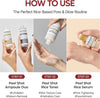 Dr. Melaxin Peel Shot Glow White Rice Serum 30ml سيروم الأرز الأبيض المقشر من دكتور ميلاكسين لتفتيح البشرة - Princess Cosmetics Qatar