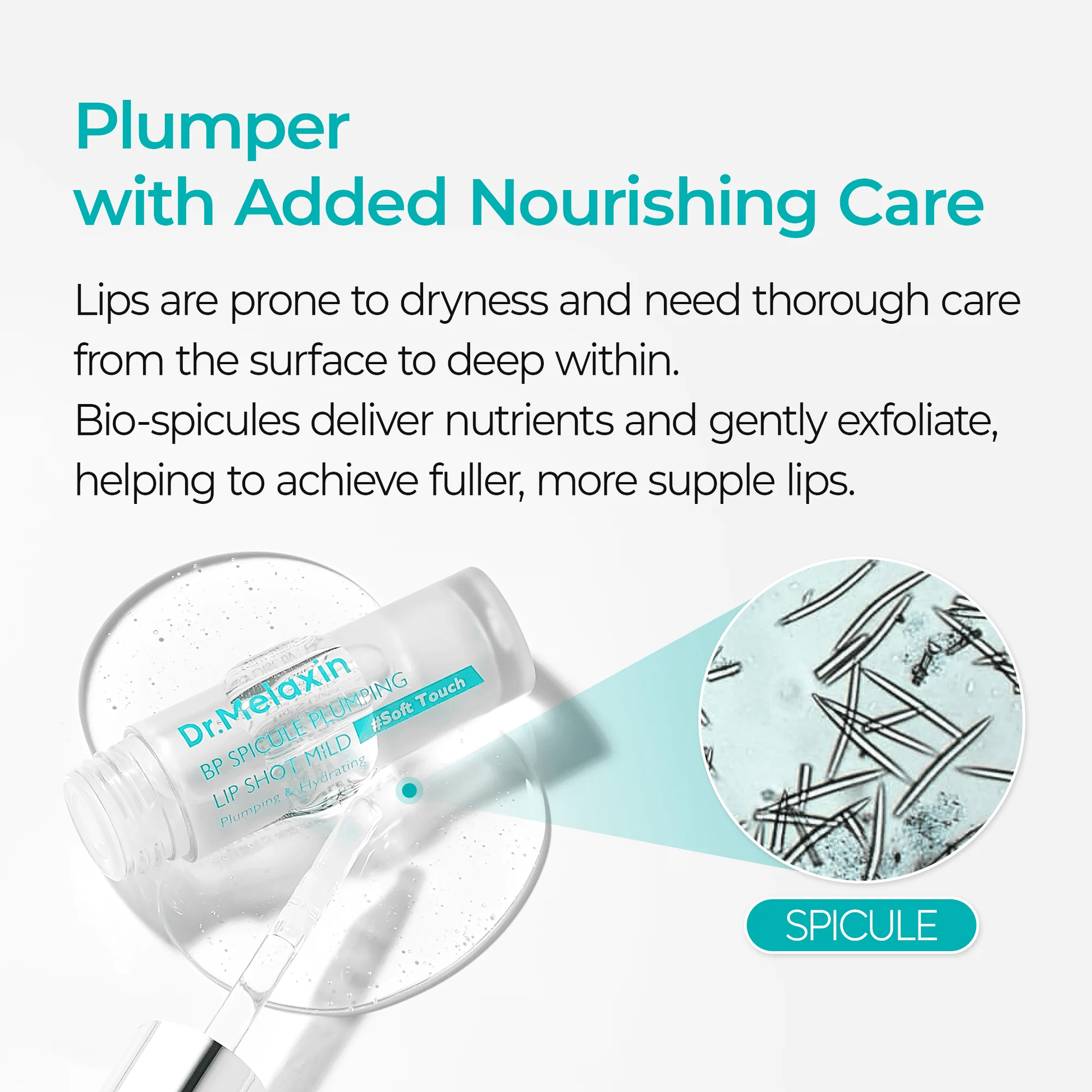 Dr. Melaxin Spicule Plumping Lip Shot Maxi 4ml حقنة تكبير الشفاه من دكتور ميلاكسين سبيكويل ماكسي - Princess Cosmetics Qatar