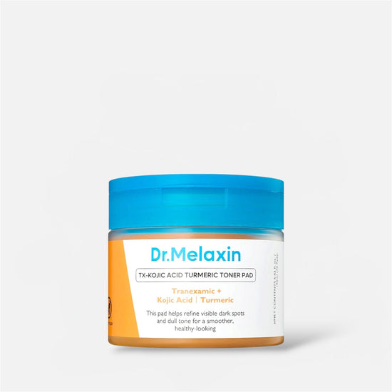 Dr. Melaxin TX - Kojic Acid Turmeric Toner Pad (70 Pads) وسادة تونر دكتور ميلاكسين تي إكس بحمض الكوجيك والكركم - Princess Cosmetics Qatar