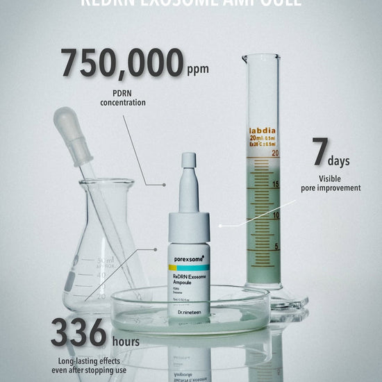 Dr. Nineteen PoreXsome ReadyRN Exosome Ampoule (15ml X 2ea) أمبولة إكسوسوم ريدي آر إن من دكتور ناينتين بور إكسوم - Princess Cosmetics Qatar