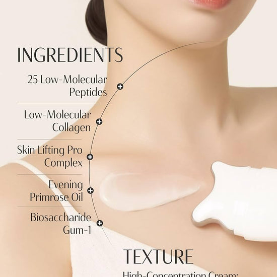 Dr. Pepti Peptide Volume Neck Cream 120ml كريم دكتور بيبتي ببتيد لتكثيف حجم الرقبة - Princess Cosmetics Qatar
