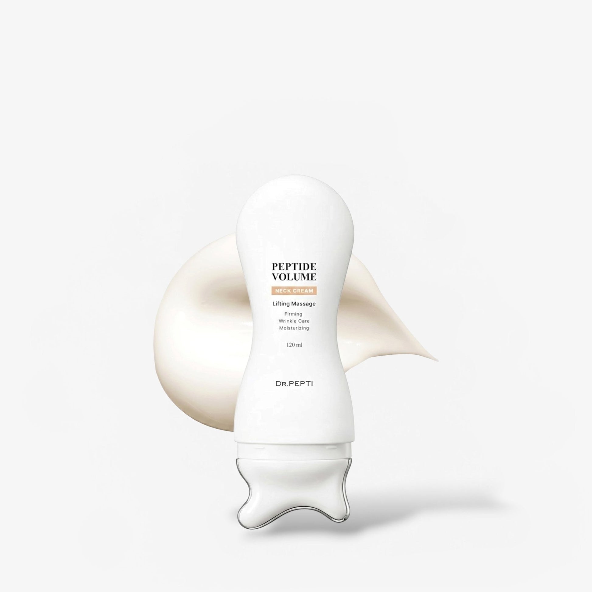 Dr. Pepti Peptide Volume Neck Cream 120ml كريم دكتور بيبتي ببتيد لتكثيف حجم الرقبة - Princess Cosmetics Qatar