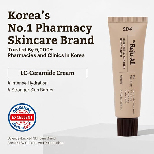 Dr. Reju - All Advanced LC - Ceramide Barrier Cream 90ml كريم دكتور ريجو - أول المتطور المزود بحاجز سيراميد إل سي - Princess Cosmetics Qatar