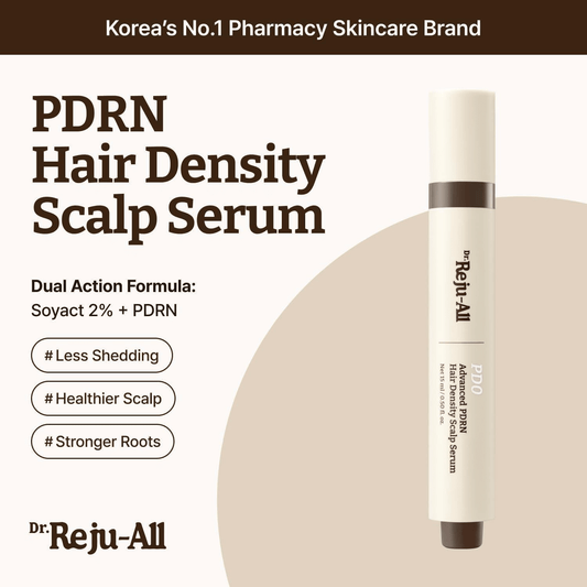 Dr. Reju-All Advanced PDRN Hair Density Scalp Serum 15ml د. ريجو-أول سيروم PDRN المتطور لفروة الرأس لتعزيز كثافة الشعر - Princess Cosmetics Qatar