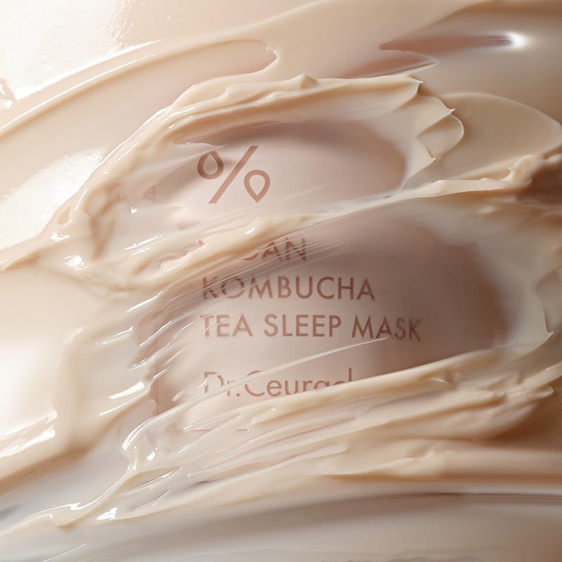 Dr.Ceuracle Vegan Kombucha Tea Sleep Mask 100ml قناع النوم بشاي الكمبوتشا النباتي - Princess Cosmetics Qatar