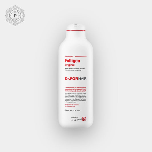 DR.FORHAIR Folligen Original Shampoo 500ml. د. فورهير فوليجن شامبو أصلي 500 مل - Princess Cosmetics Qatar