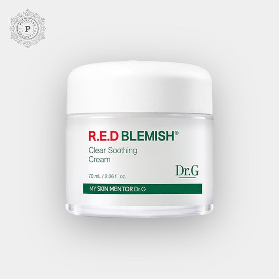 Dr.G Red Blemish Clear Soothing Cream 70ml. كريم دكتور جي ريد بليميش كلير المهدئ للبشرة 70 مل - Princess Cosmetics Qatar