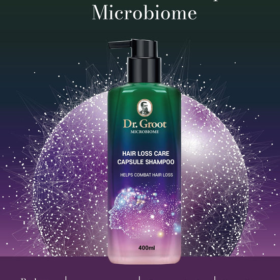 Dr.Groot Micro Biome Hair Loss Care Capsule Shampoo 400ml. دكتور جروت مايكرو بيوم شامبو كبسولة للعناية بتساقط الشعر - Princess Cosmetics Qatar