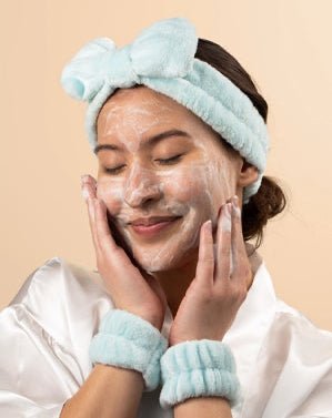 Eco Tools Cleansing Headband + Wristband إيكو تولز – عصابة رأس للتنظيف + أساور للمعصم - Princess Cosmetics Qatar