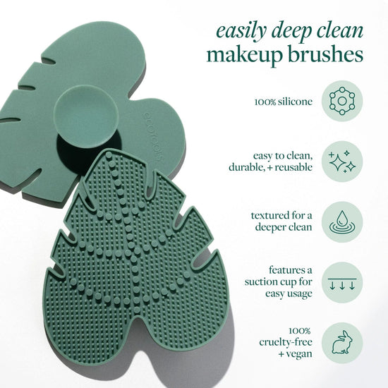 Eco Tools Makeup Brush Cleansing Pad وسادة تنظيف فرش المكياج من إيكو تولز - Princess Cosmetics Qatar