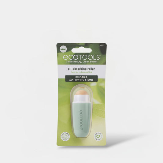 Eco Tools Reusable Oil-Absorbing Roller Mattifying Stone إيكو تولز – رولر حجر مطفّي قابل لإعادة الاستخدام لامتصاص الزيوت - Princess Cosmetics Qatar