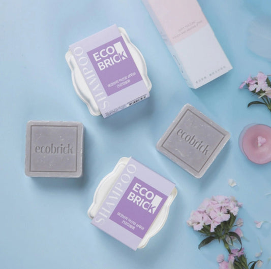 EcoBrick Mild Acidic Shampoo Bar - Normal Hair Care. شامبو إيكوبريك الحامضي الخفيف للعناية بالشعر العادي - Princess Cosmetics Qatar