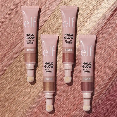 elf Cosmetics Halo Glow Blush Beauty Wand 10ml (2 Shades). عصا أحمر الخدود هالو جلو من إيلف كوزماتيكس، 10 مل (عبوة واحدة) - Princess Cosmetics Qatar