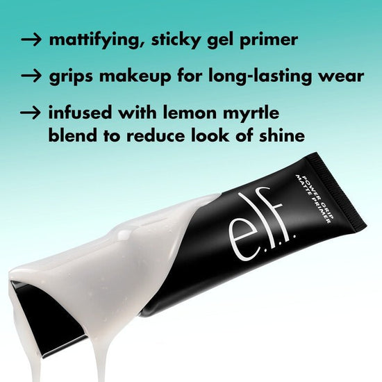 elf Cosmetics Power Grip Matte Primer 26ml برايمر باور جريب مات من إيلف كوزمتكس - Princess Cosmetics Qatar