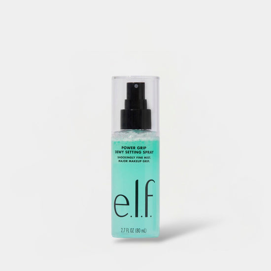 elf Power Grip Dewy Setting Spray 80ml بخاخ تثبيت المكياج باور جريب ديوي من إيلف - Princess Cosmetics Qatar
