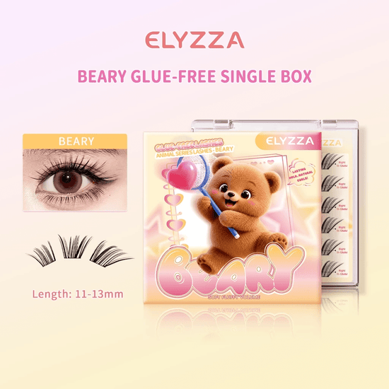 Elyzza Beary Glue-Free False Eyelashes إليزا بيري رموش اصطناعية بدون غراء - Princess Cosmetics Qatar