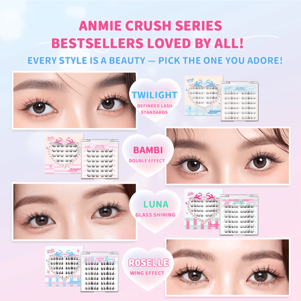 Elyzza Blinkz Glue-Free False Eyelashes رموش صناعية خالية من الغراء من إليزا بلينكز - Princess Cosmetics Qatar