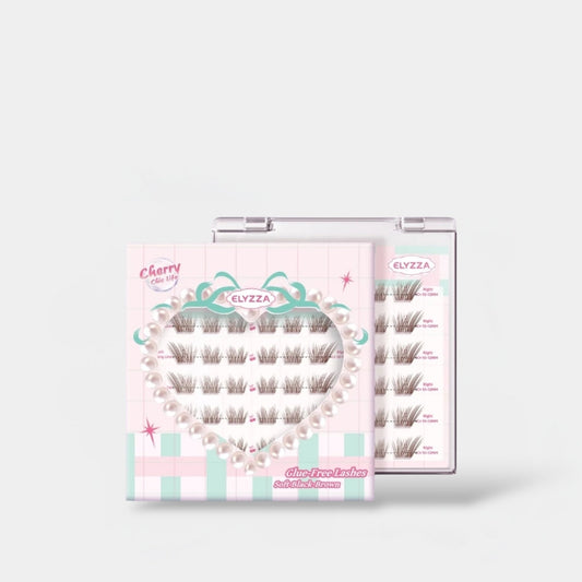 Elyzza Cherry Glue - Free False Eyelashes رموش إليزا شيري الصناعية الخالية من الغراء - Princess Cosmetics Qatar