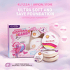 Elyzza Cotton Candy Puff Set مجموعة حلوى القطن إليزا - Princess Cosmetics Qatar