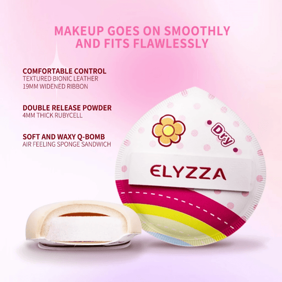Elyzza Cotton Candy Puff Set مجموعة حلوى القطن إليزا - Princess Cosmetics Qatar
