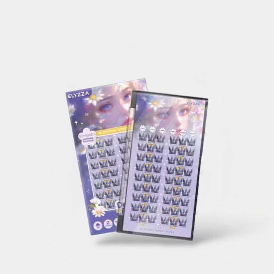 Elyzza Daisy Lashes Round Eyes False Eyelashes رموش إليزا ديزي للعيون المستديرة والرموش الصناعية - Princess Cosmetics Qatar