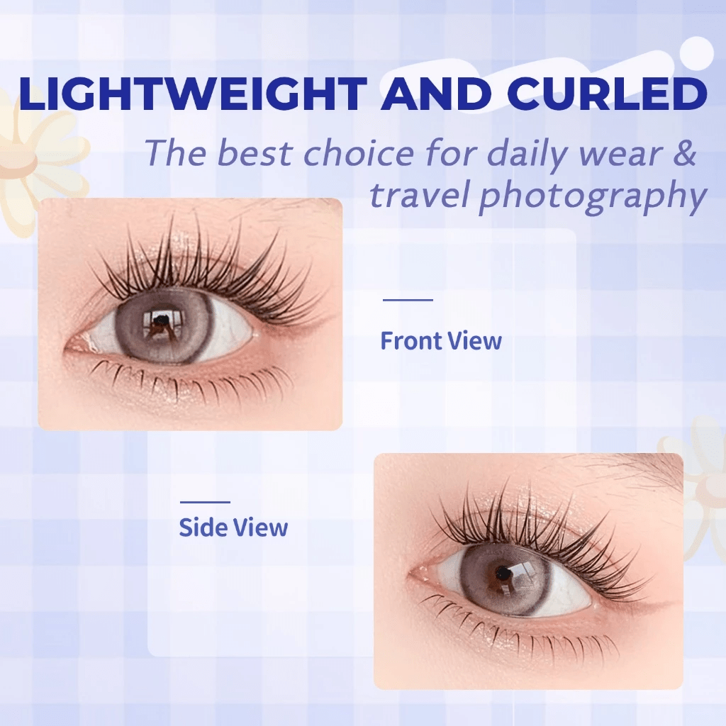 Elyzza Daisy Lashes Round Eyes False Eyelashes رموش إليزا ديزي للعيون المستديرة والرموش الصناعية - Princess Cosmetics Qatar