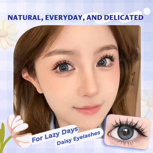 Elyzza Daisy Lashes Round Eyes False Eyelashes رموش إليزا ديزي للعيون المستديرة والرموش الصناعية - Princess Cosmetics Qatar