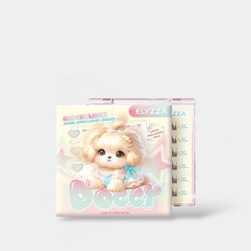 Elyzza Doggy Glue - Free False Eyelashes رموش إليزا دوجي الصناعية الخالية من الغراء - Princess Cosmetics Qatar