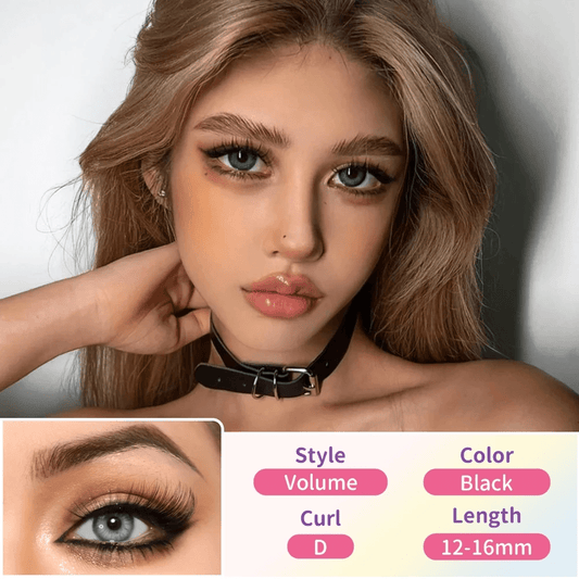 Elyzza Extremely Fluffy Volume Eyelashes MINI (18 Clusters) رموش إليزا فائقة الكثافة والكثافة - Princess Cosmetics Qatar