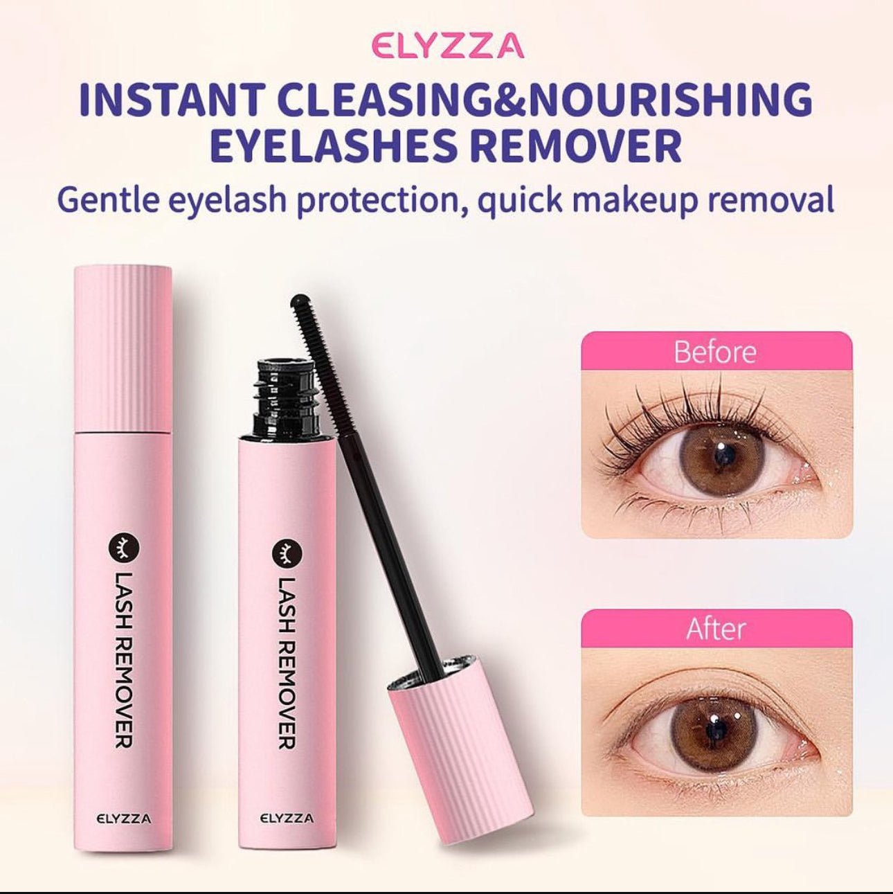 Elyzza Eyelash Remover 4.5ml. إليزا مزيل الرموش - Princess Cosmetics Qatar