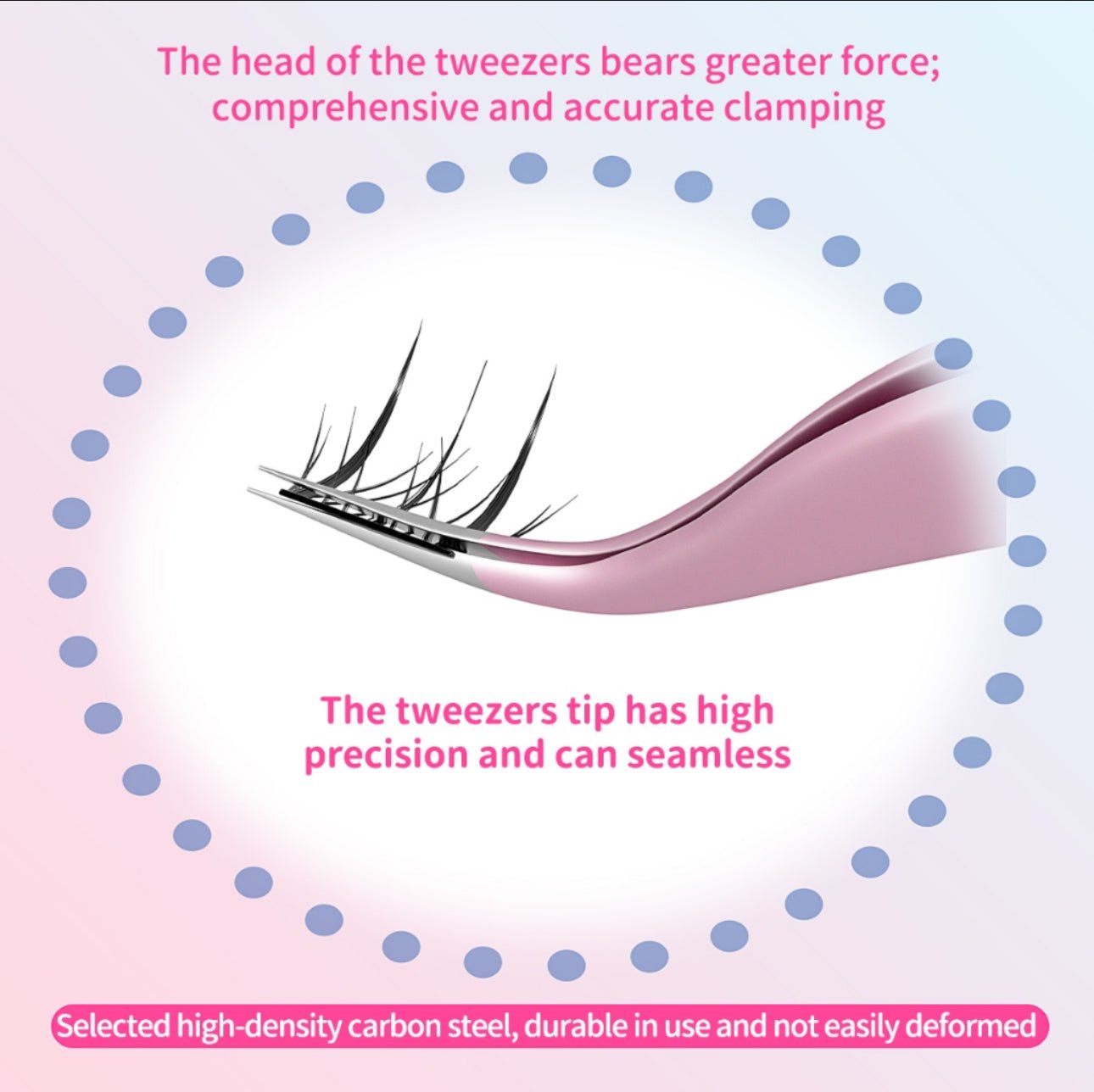 Elyzza Fairy Tweezer for Eyelashes. إليزا فيري ملاقط للرموش - Princess Cosmetics Qatar