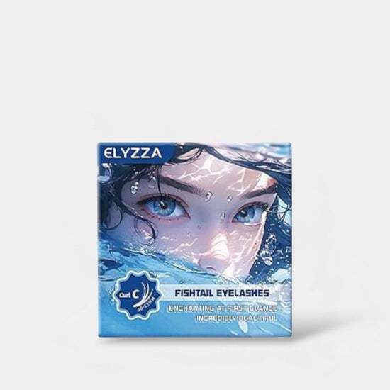 Elyzza Fish Tail Anime False Eyelashes. إليزا ذيل السمكة أنيمي الرموش الصناعية - Princess Cosmetics Qatar